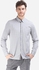 Ravin Casual Solid Shirt - Light Grey