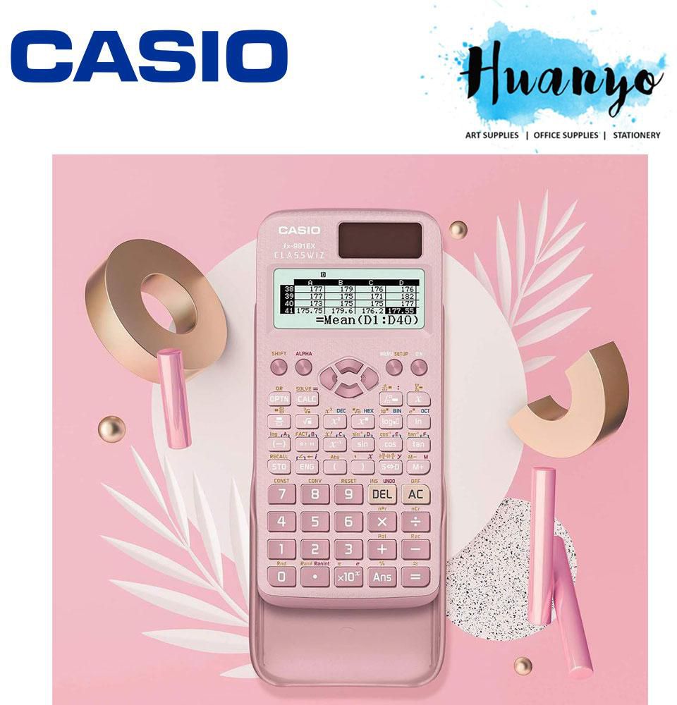 Casio Scientific Calculator FX-991EX (Black - Pink)
