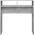 فيداكسل طاولة كونسول رمادي كونكريت 78x30x80 سم خشب بتصميم هندسي