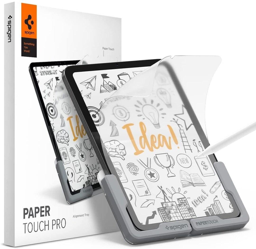 Spigen Paper Touch PRO [1-Pack] designed for iPad Mini 6 Screen Protector film (6th Generation 2021) 8.3 inch - Matte with Paper texture simulation for Sketching/Drawing/Writing