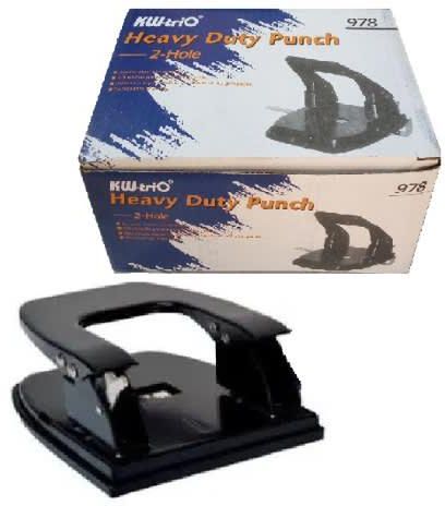 KW-Trio Heavy Duty Two Hole Punch Perforator.