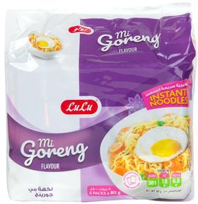 LuLu Migoreng Instant Fried Noodles  5 x 80 g