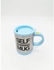 كوب اتوماتيك اليكتريك ذاتي التحريك لعمل وشرب القهوة، مصنوع من الستانلس ستيل - 350 مل - لون ازرق سماوي