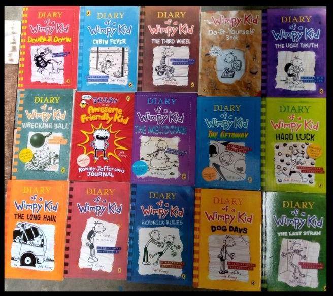 Diary Of A Wimpy Kid Collection (15 Books)