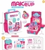 Hk 3-In-1 Makeup Backpack Playset Pink