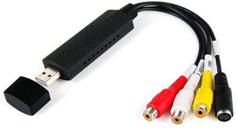 USB 2.0 Video Capture Card Adapter with Audio for PS XBOX 360 AV VHS DVT CCTV