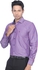 D'Indian CLUB Premium Cotton Men's Full Sleeve Casual Purple Red Checkered Shirt Size L
