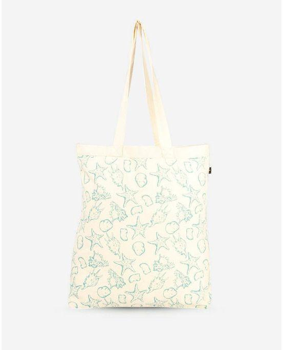 Ultimate Fashion Wear Sea Shells Shopper Beach Bag - Off White