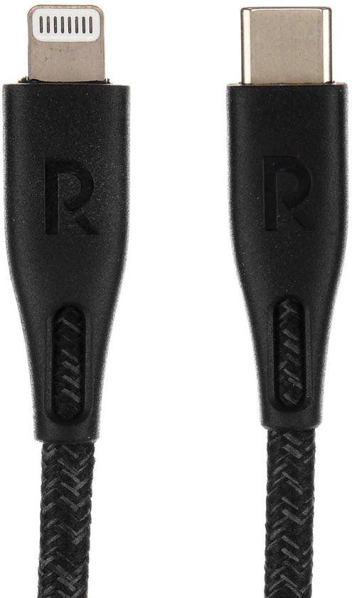 RavPower 1.2M Type-C to Lightning Cable, Black