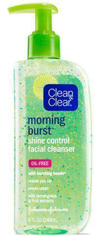 Clean & Clear Morning Burst Oil Free Shine Control Facial Cleanser-240ml