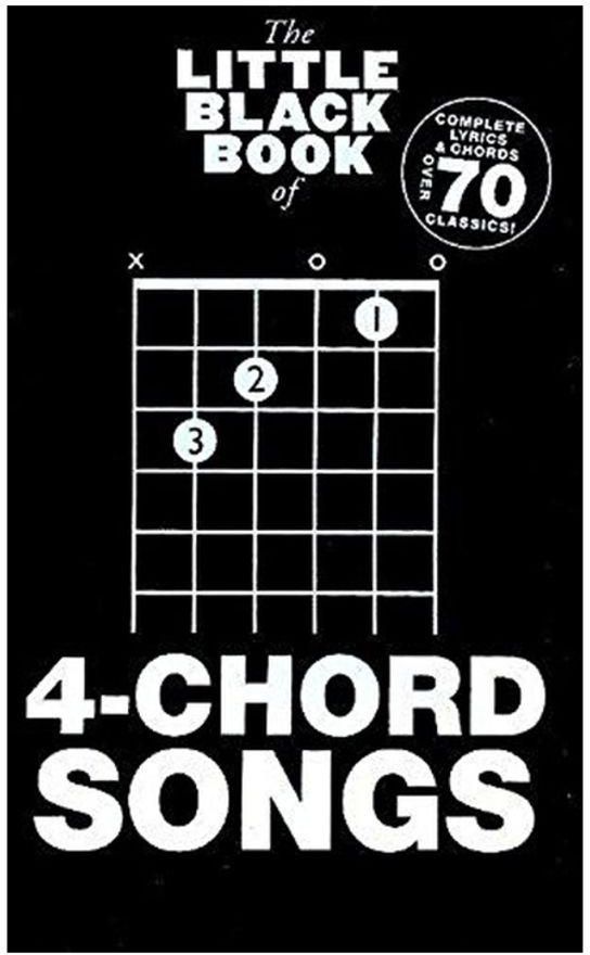 The Little Black Book Of: 4-Chord Songs Paperback