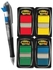 3M Post-it 680-RYBGVA Red/Yellow/Blue/Green, 50/Dispenser