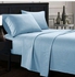 Flat 280*260 Striped Satin Cotton 100%bed Sheet Set - 3Pcs