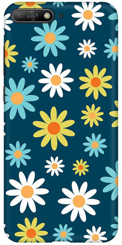 Matte Finish Slim Snap Basic Case Cover For Huawei Y6 (2018) Pick A Daisy