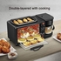 MultiFunctional Breakfast Maker 3In1 Breakfast Machine, OvenTray, Coffee Maker