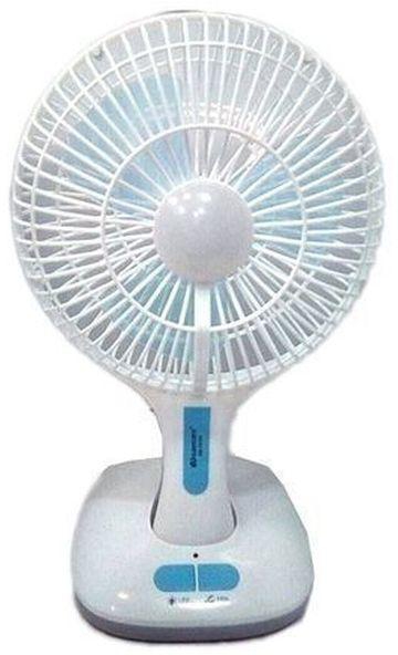 Kamisafe Rechargeable Mini Table Fan With Led Light