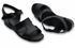 Silver Shoes Women Black Medical Sandal Made Of Genuine Leather