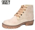 Shoozy Shoozy Fashionable Boot For Women - Beige