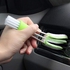 Mini Duster for Car Air Vent, Automotive Air Conditioner Cleaner and Brush, Dust Collector Cleaning Cloth Tool for Keyboard Window Leaves Blinds Shutter Headphones Headset