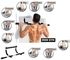 Iron Gym Door Bar + EMS 6 Pack Mobile Gym Fit Boot Toning Smart Fitnes