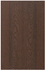 SINARP 2-p door f corner base cabinet set - brown 25x80 cm
