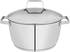 Get Zahran Stainless Steel Pot, 24 cm - Silver with best offers | Raneen.com