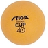 ستيجا كوب 40+ كرة تنس طاولة، برتقالي، عبوة من 6 قطع