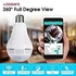 Nanny Camera Kenya 360 Bulb with Night Vision and 1080P video With Remote View