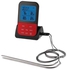 Wireless Waterproof Digital BBQ Thermometer Black/Red/Silver 19.0x9.2x7.0centimeter