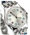 Swatch Menthol Tone Women's Silver Dial Stainless Steel Band Watch - LK292G