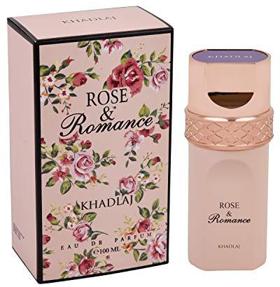 KHADLAJ Rose & Romance For Women - Eau De Parfum, 100 ml
