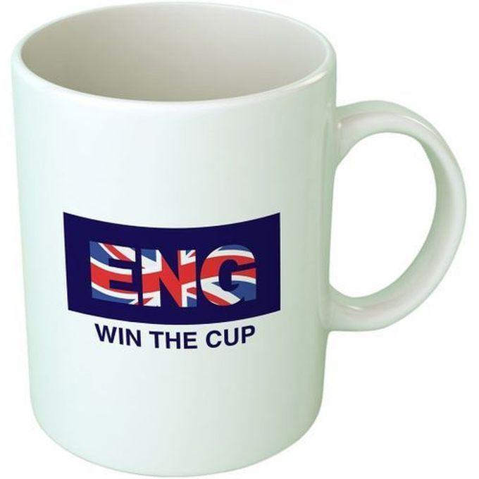 England Win The Cup Ceramic Mug - Multicolor