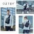 Oztev Nylon Chest Crossbody Bag Single Shoulder Backpacks, Multipurpose Outdoor Sports and Casual Daypacks Travel Bag (Black)