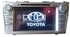 Toyota Camry 2007 - 2011 Car Stereo DVD Player With Functional Bluetooth, SD, USB Slots + Reverse Camera With 4 Led Lights For Day And Night Visualization