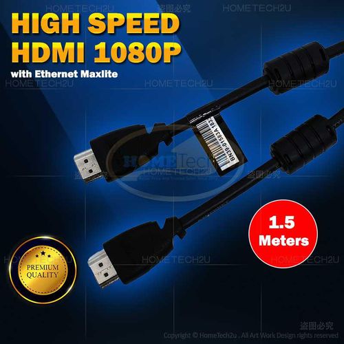Astro High Speed HDMI Cable with Ethernet Maxlite with Samsung Tag 1.5m
