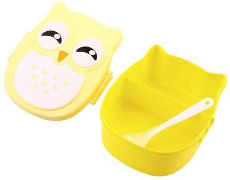 Allwin 1050ML Owl Lunch Box Bento Food-safe Plastic Food Picnic Container Portable Box