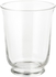 POMP Vase/lantern - clear glass 18 cm