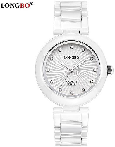 Longbo Woman Brand Luxury Fashion Casual Quartz Ceramic Watches Lady Relojes Mujer Women Wristwatch Girl Dress Clock