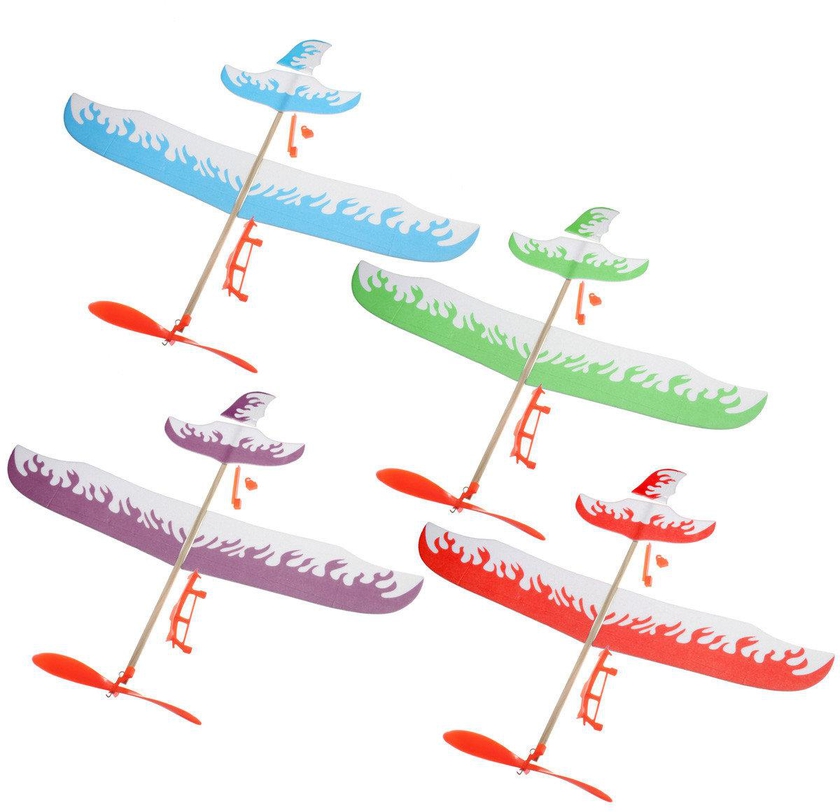رغوة مرنة بالطاقة طائرة شراعية طائرة تحلق نموذج لعبة نموذج ثندربيرد شاطئ اللعب