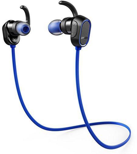 Anker SoundBuds In-Ear Sport Earbuds, Magnetic Wireless Bluetooth Headphones