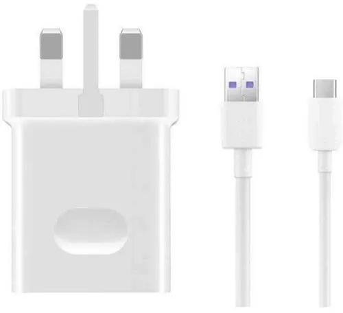 ORIGINAL Huawei 40W SuperCharge 4.5A/5A Type-C Cable & Charger White as picture. White Huawei 40WRecharge your Huawei USB-C device at incredible speeds with this original Huawei Su
