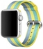 Smart Watch 38Mm 3 Stripe Woven Nylon Strap Watch Band For Smart Watch 38Mm Citrus