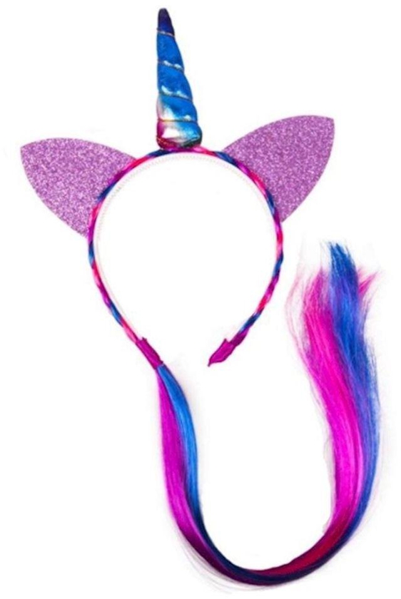 Ears And Horn Designed Headband Pink/Blue/Purple