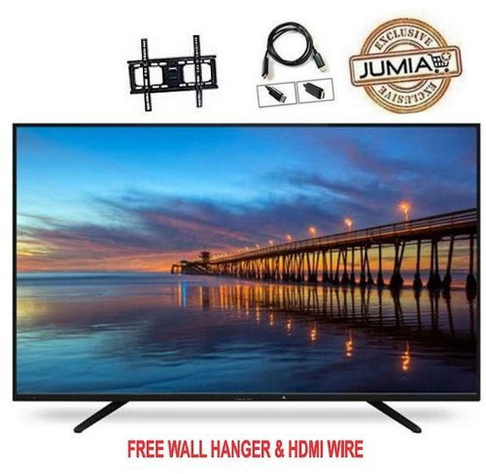 Alpha 40Inches Full HD LED TV + Free Wall Bracket + HDMI Cord
