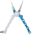 Generic FG - 1018 Light Lure Plier Grip Pincer Nipper Wire Cutter Scissor Fishing Kit - Blue