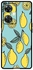 Protective Case Anti Scratch Shock Proof Bumper Cover For OnePlus Nord N30 Lemons Background Turqoise