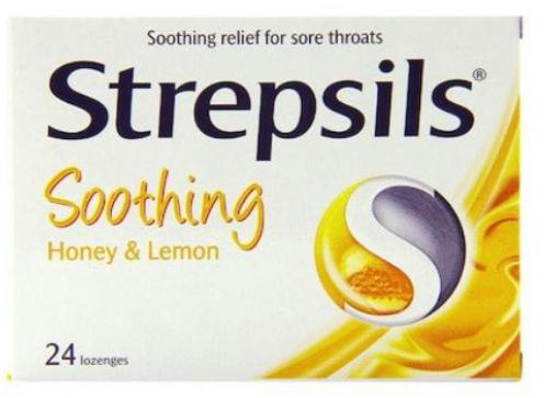Strepsils Soothing Honey &amp; Lemon 24's