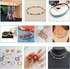 4mm Beads , Flower Box For Bracelets Jewelry Making Kit