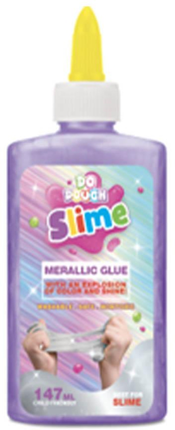 Do Dough Slime - Metallic Glue 147Ml - Asstd 4 Colors (Red, Green, Blue & Purple)- Babystore.ae