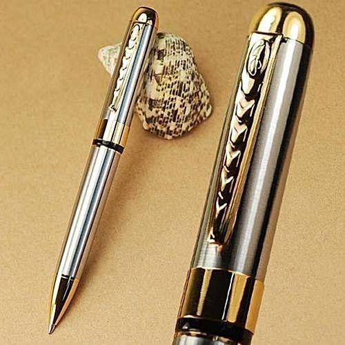 Generic 250 Silver And Gold Twist Ballpoint Pen New
